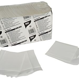 PAPSTAR Serviettes pour distributeur, 250 x 300 mm, blanc