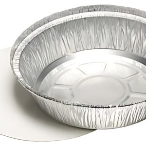 STARPAK Coupelle en aluminium rond, avec couvercle, 1.000 ml