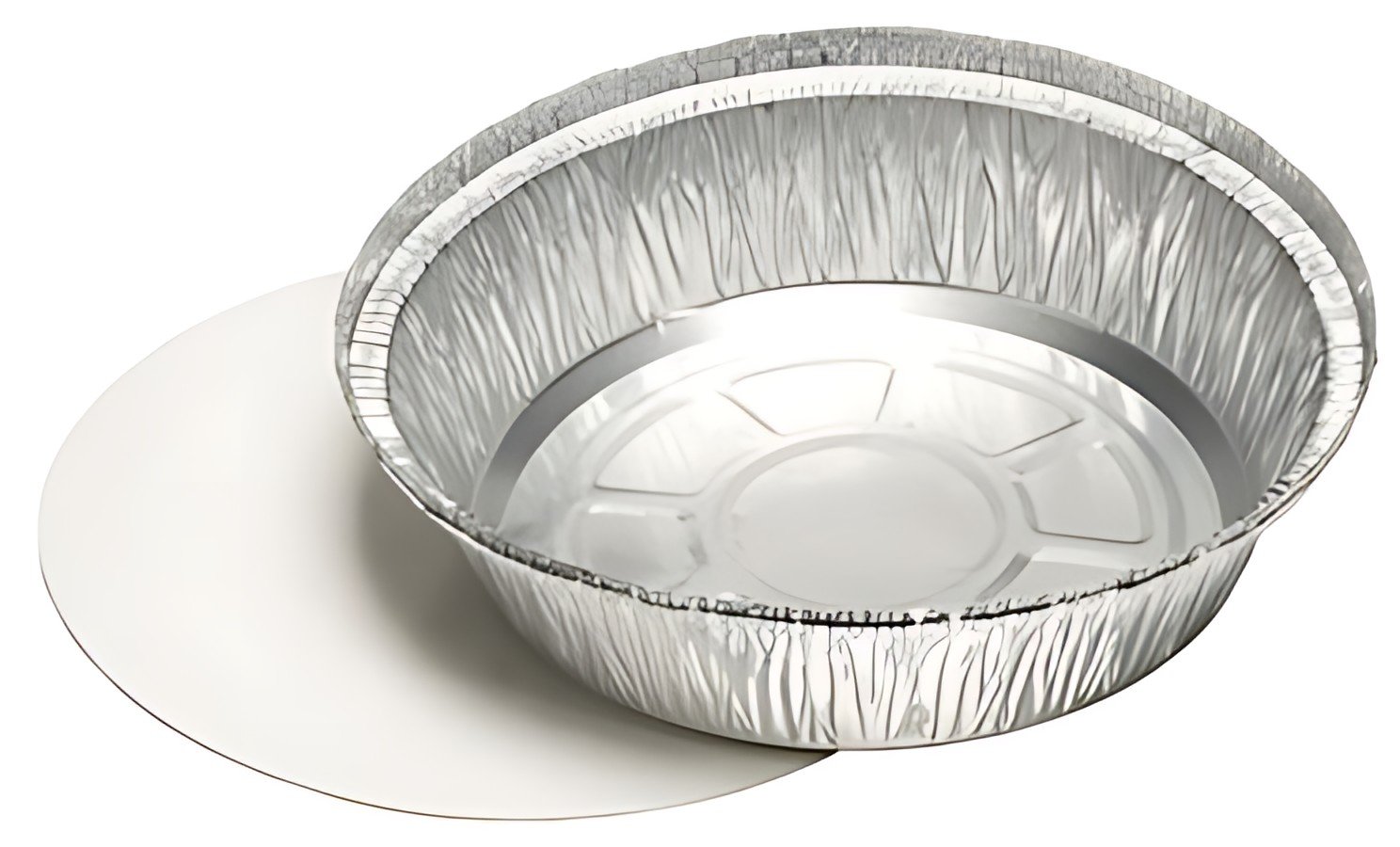 STARPAK Coupelle en aluminium rond, avec couvercle, 1.000 ml