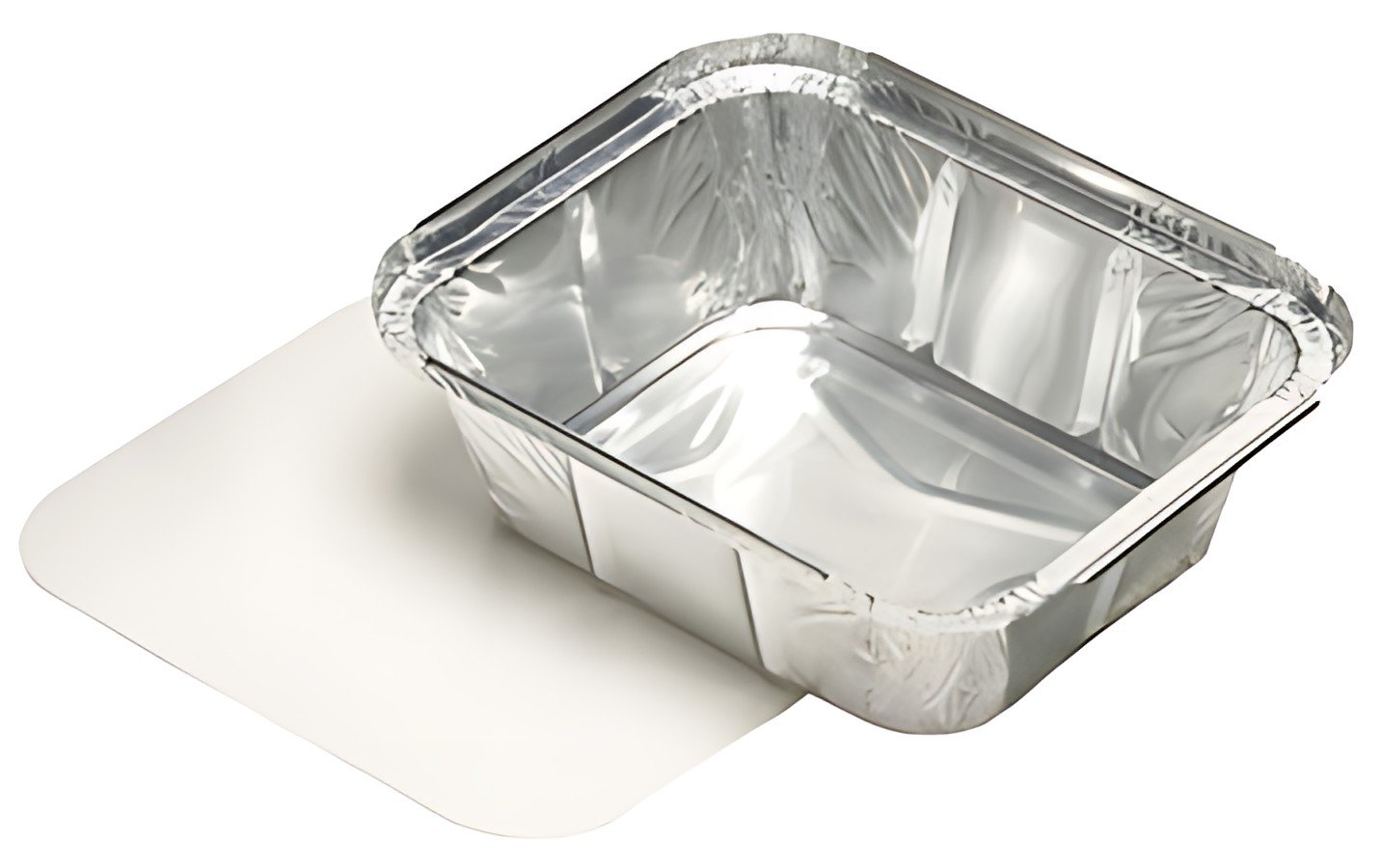 STARPAK Coupelle en aluminium, avec couvercle, 800 ml