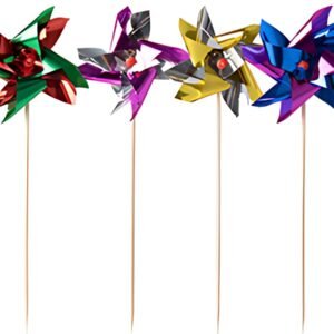 PAPSTAR Pique apéritif "Moulin à vent", couleurs aassorties