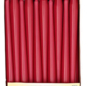 STARPAK Bougie de chandelier, 22 mm, pack de 50, bordeaux