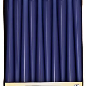 STARPAK Bougie de chandelier, 22 mm, pack de 50, bleu foncé