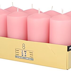 STARPAK Bougie cylindrique, diamètre: 50 mm, vieux rose