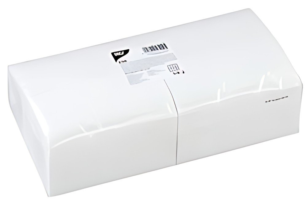 PAPSTAR Serviettes Bistro, 330 x 330 mm, 2 couches, blanc