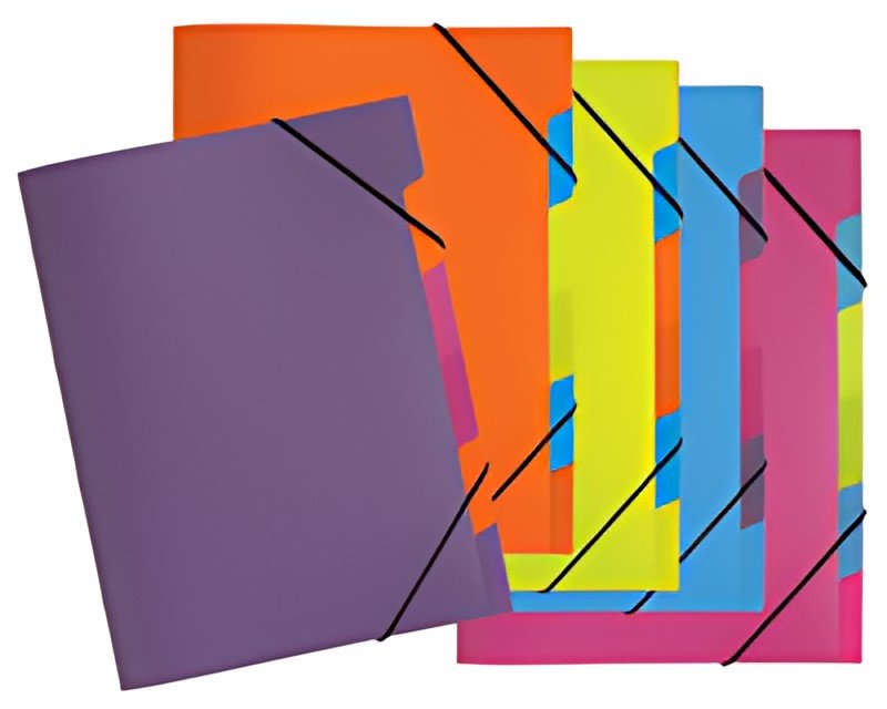 PAGNA Trieur "Funky School", A4, PP, 5 compartiments