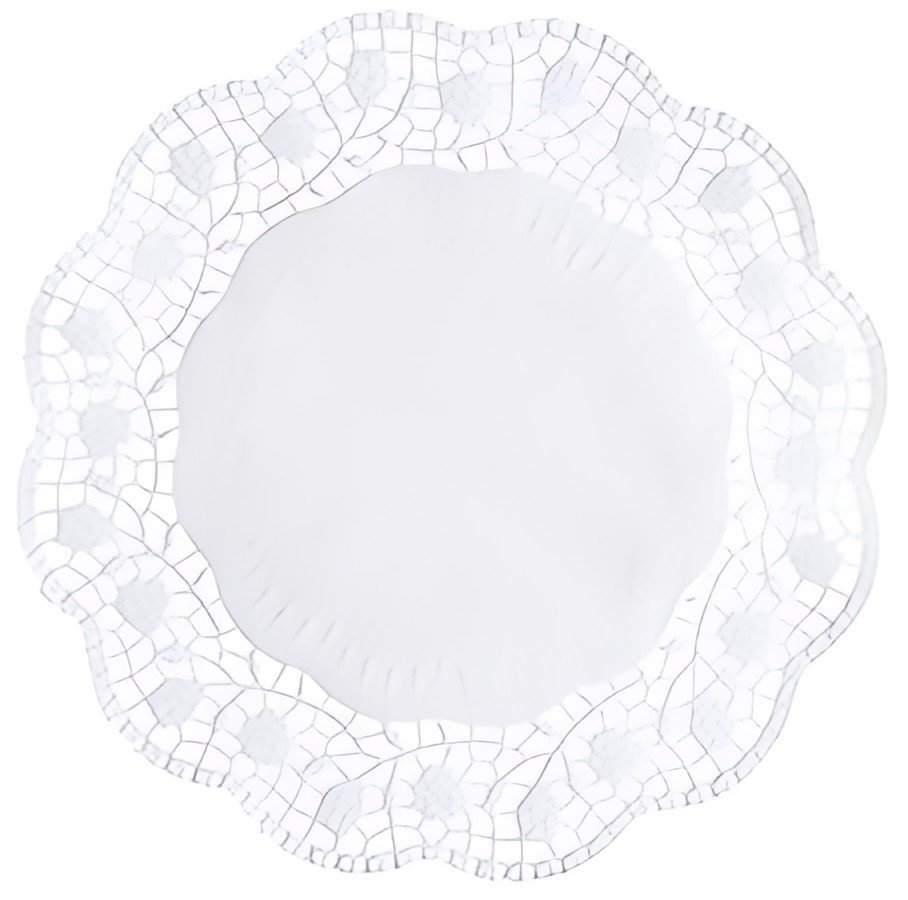 PAPSTAR Napperon, rond, diamètre: 330 mm, blanc