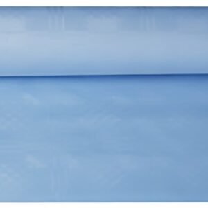 PAPSTAR Nappe damassée, (l)1,2 x (L)8 m, bleu clair