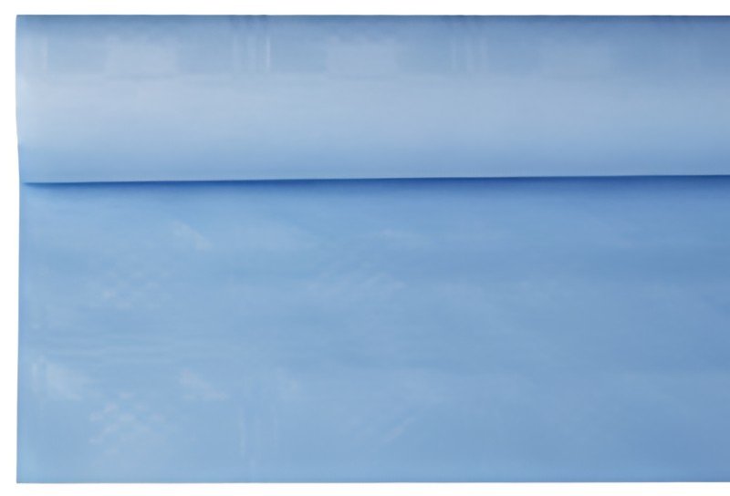 PAPSTAR Nappe damassée, (l)1,2 x (L)8 m, bleu clair