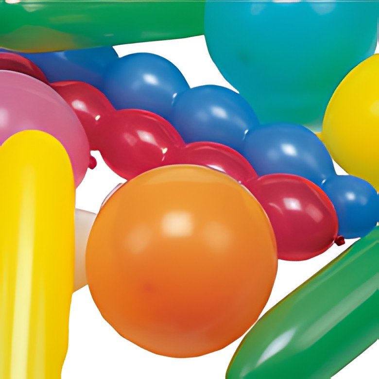 PAPSTAR Ballon de baudruche XXL, formes & couleurs assorties