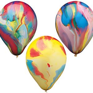 PAPSTAR Ballon de baudruche "Multicolour", diamètre: 220 mm