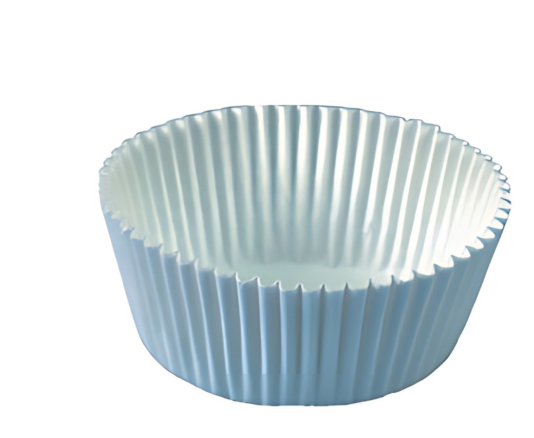 PAPSTAR Moule à pâtisserie "Muffin", en papier, blanc