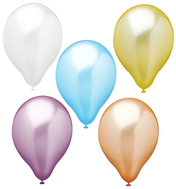PAPSTAR Ballon de baudruche "Pearly", couleurs assorties