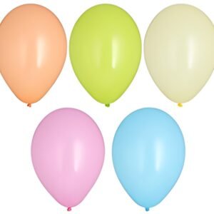 PAPSTAR Ballon de baudruche "Pastel", couleurs assorties