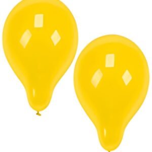 PAPSTAR Ballon de baudruche, pack de 100, jaune