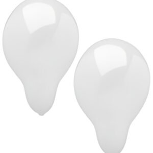 PAPSTAR Ballon de baudruche, pack de 100, blanc