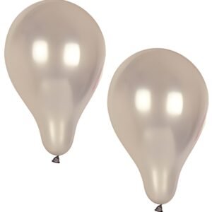 PAPSTAR Ballon de baudruche "Metallic", argent