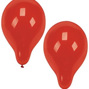 PAPSTAR Ballon de baudruche, diamètre: 250 mm, rouge