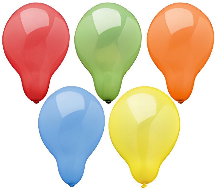 PAPSTAR Ballon de baudruche, diamètre: 160 mm, assorti