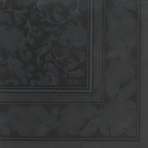 PAPSTAR Serviette "ROYAL Collection Ornaments", noir