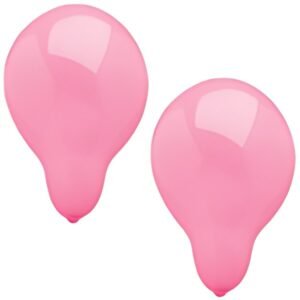 PAPSTAR Ballon de baudruche, diamètre: 250 mm, rose