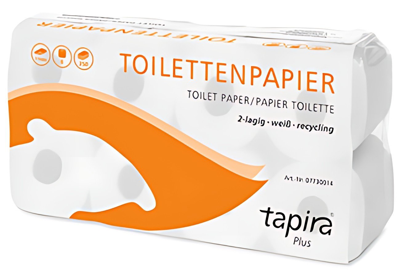 Tapira Papier toilette Plus, 2 couches, blanc