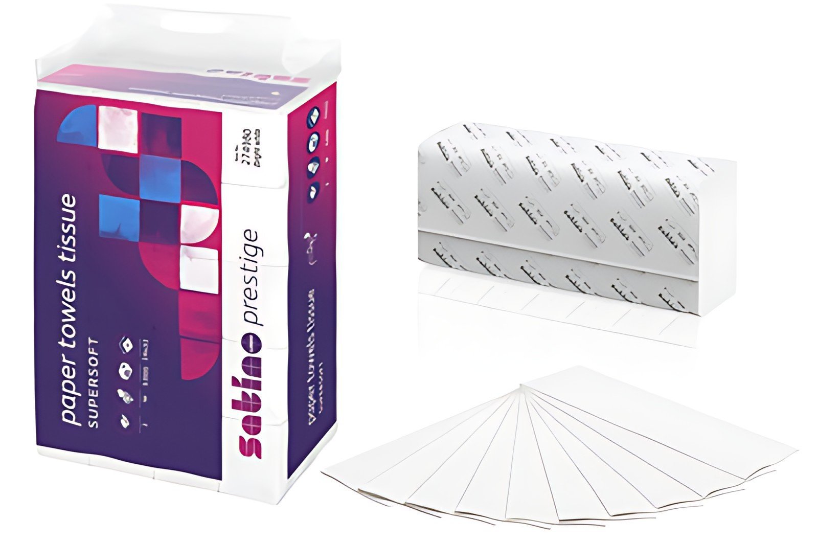 satino by wepa Essuie-mains Prestige, 240 x 240 mm