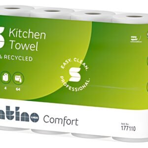 satino by wepa Essuie-tout Comfort, 3 couches, extra blanc