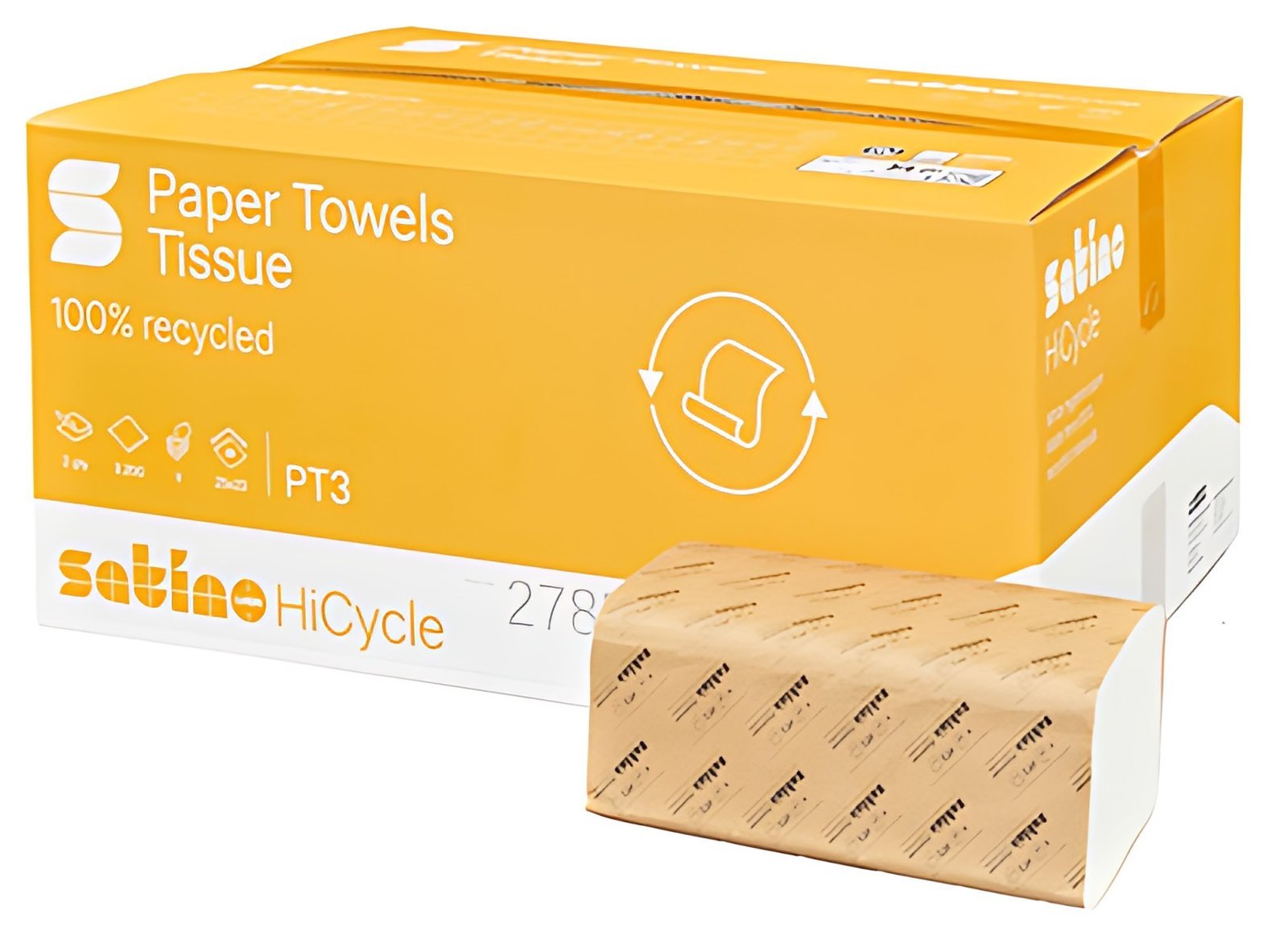 satino by wepa Papier essuie-mains HiCycle, 250 x 230 mm