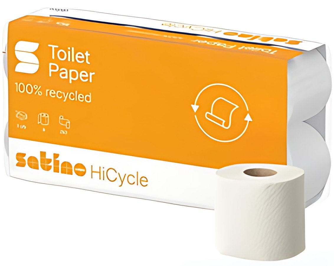 satino by wepa Papier toilette HiCycle, 3 couches, extra