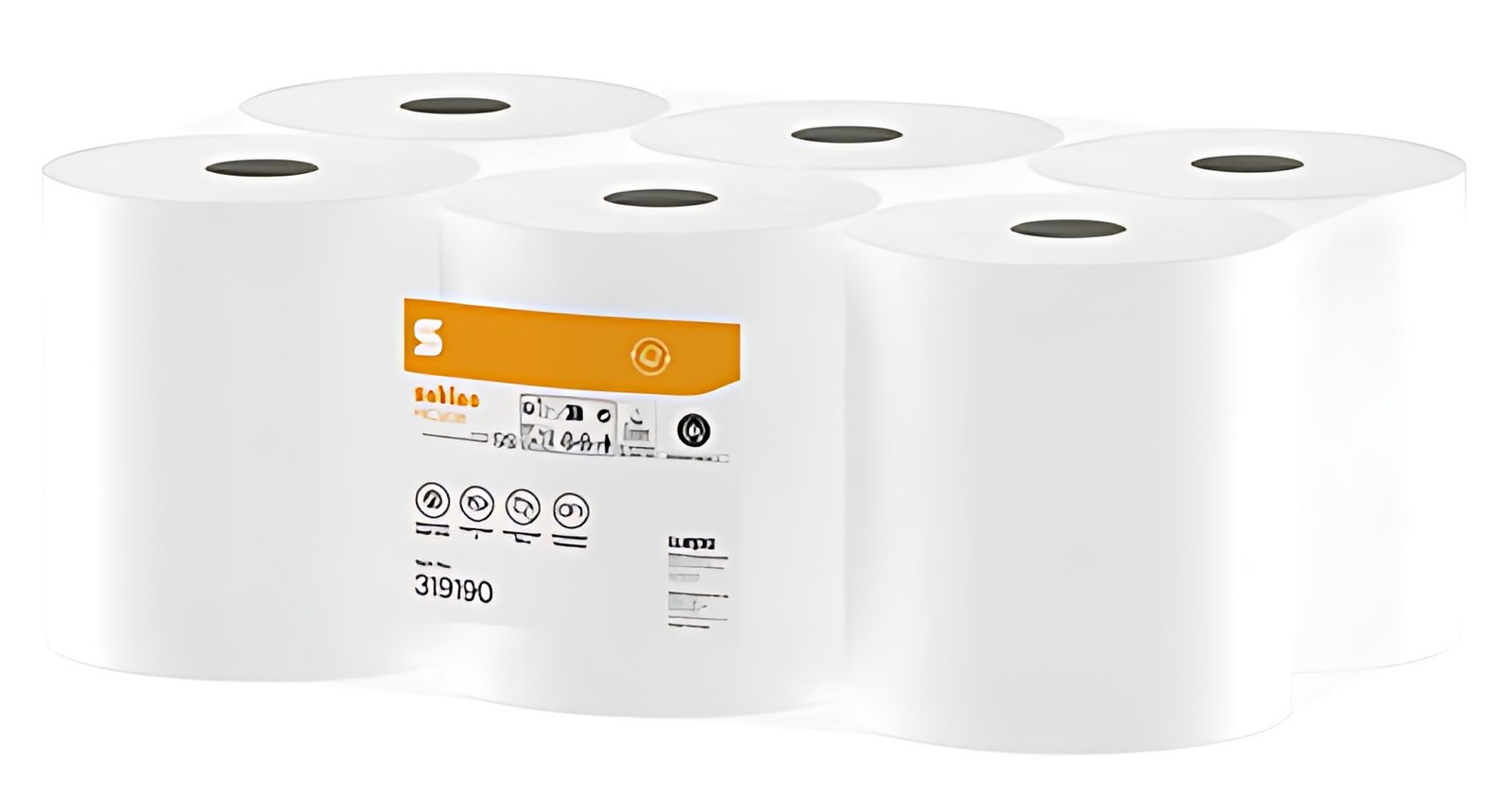 satino by wepa Rouleau d'essuie-mains HiCycle, 138 m