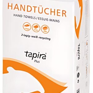 Tapira Essuie-mains Plus, 245 x 210 mm, plié en V, blanc