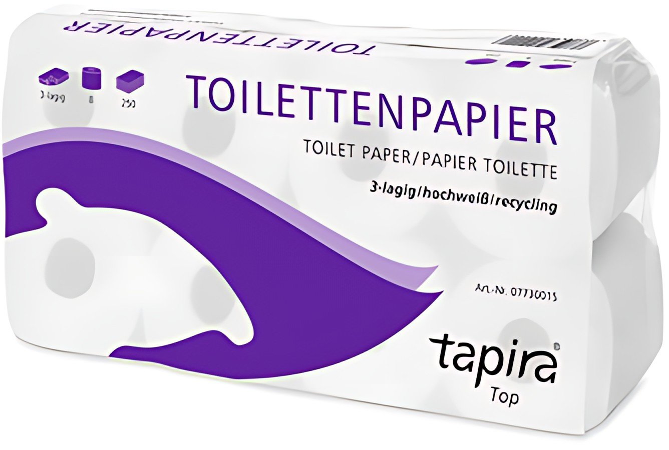 Tapira Papier toilette Top, 3 couches, extra blanc