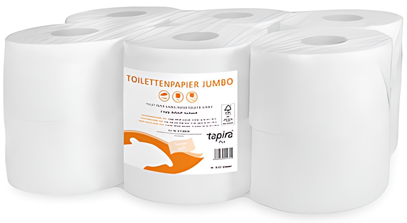 Tapira Papier toilette Plus, gros rouleau, 2 couches, 360 m