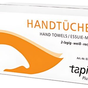 Tapira Essuie-mains Plus, 230 x 310 mm, plié en C, blanc