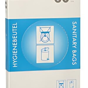 STARPAK Sachet hygiénique en PE, non imprimé, blanc