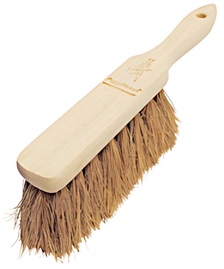 Peggy Perfect Balayette, bois, brosse à fibres de coco
