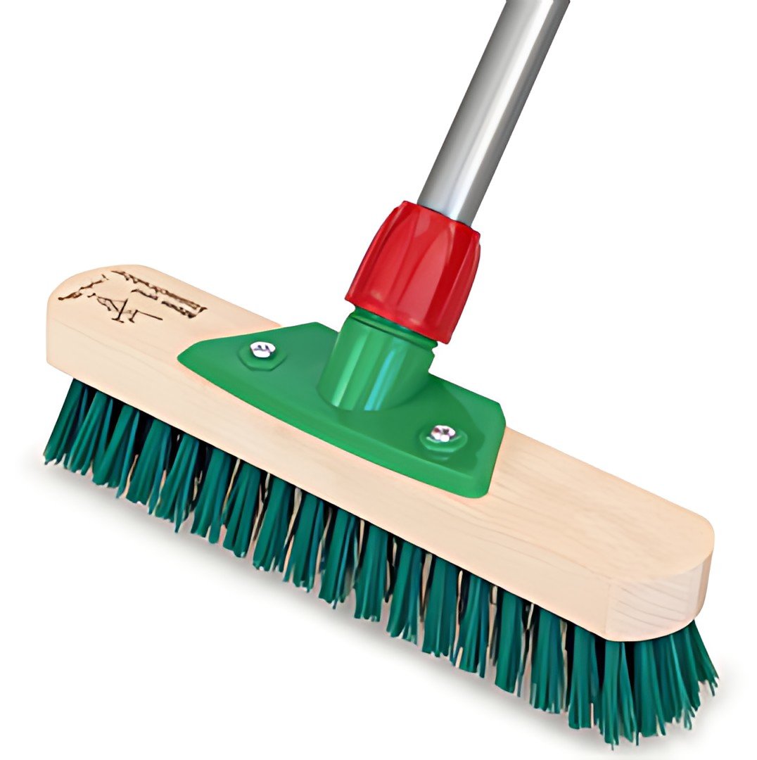 Peggy Perfect Balai-brosse pour mousse & pierre, avec manche