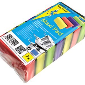 Peggy Perfect Eponge à récurer Maxi Pad, paquet de 7