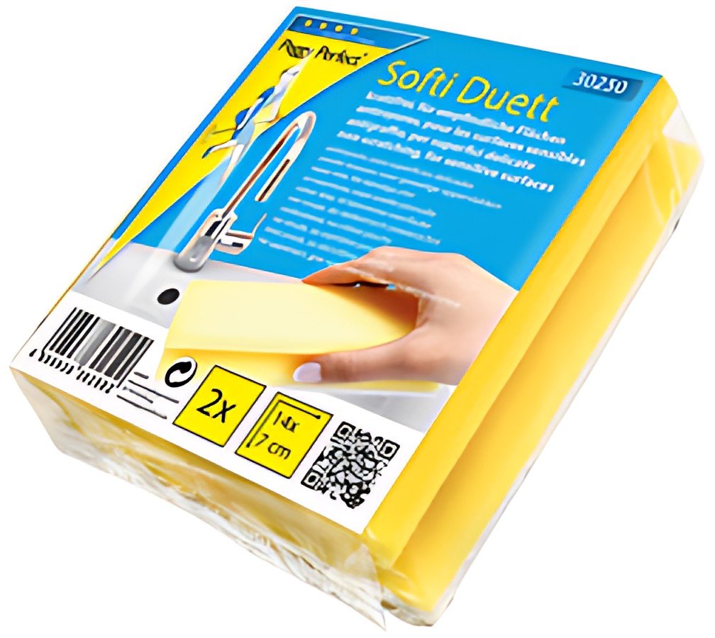 Peggy Perfect Eponge de nettoyage "Softi Duett", paquet de 2