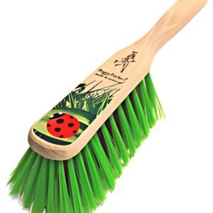 Peggy Perfect Balayette pour le jardin, bois, brosse en