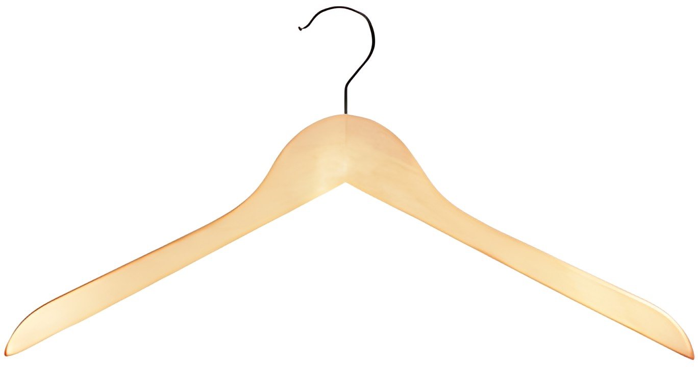 Peggy Perfect Cintre en bois sans barre, nature