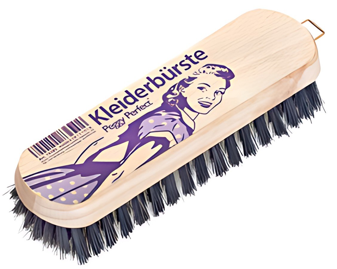 Peggy Perfect Brosse à vêtements Ideal, en bois laqué