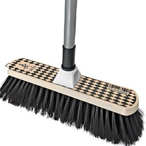 Peggy Perfect Balai avec manche "Arlequin", bois