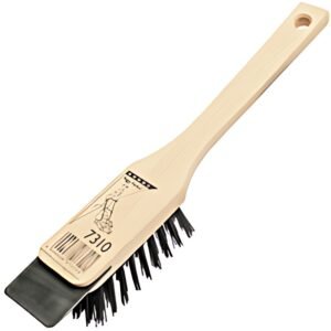 Peggy Perfect Brosse pour tondeuse à gazon, bois naturel