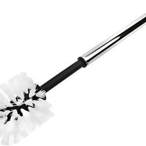 Peggy Perfect Brosse de toilettes, manche chromé, tête ronde