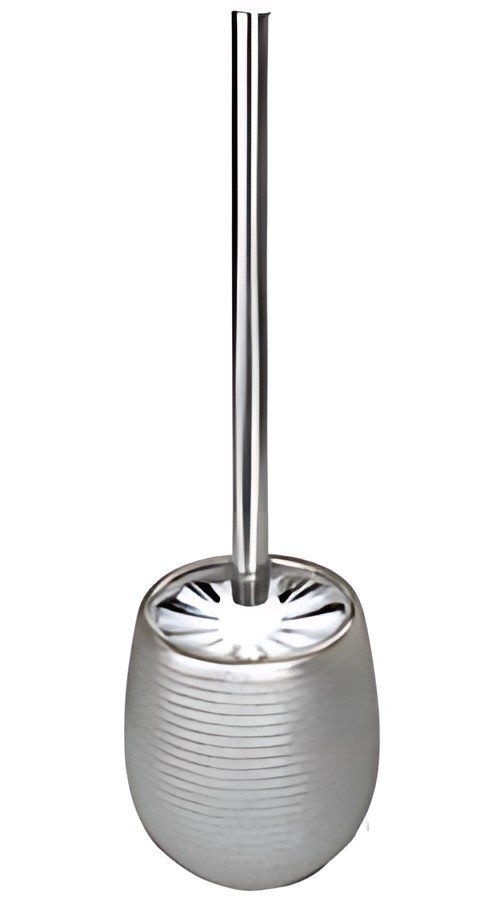 Peggy Perfect Kit toilettes, bac rond, céramique, argent