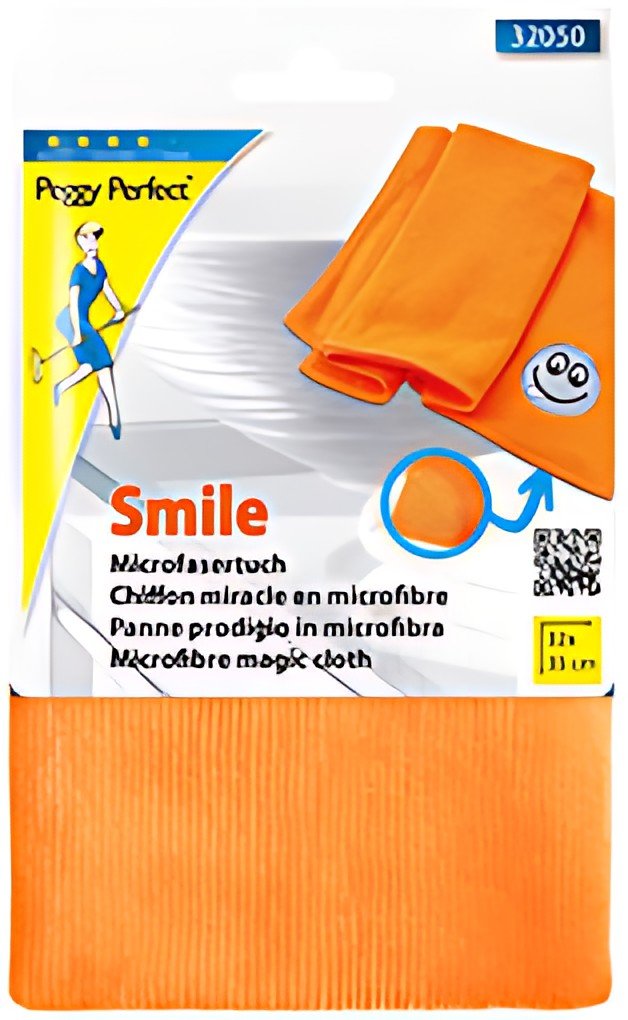 Peggy Perfect Chiffon microfibre "Smile", orange