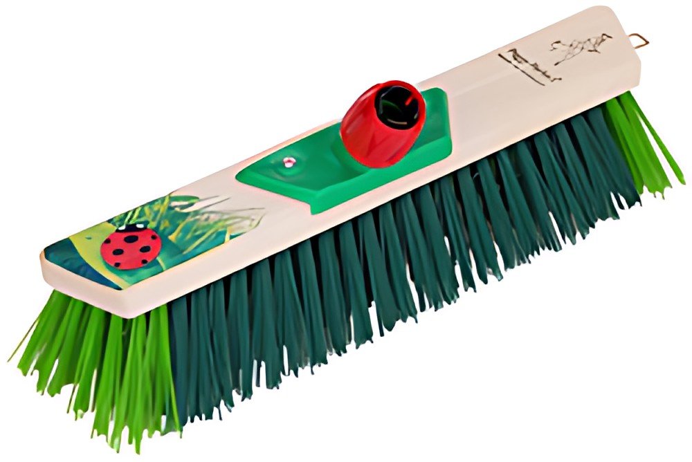 Peggy Perfect Balai en bois "Coccinelle", largeur: 380 mm
