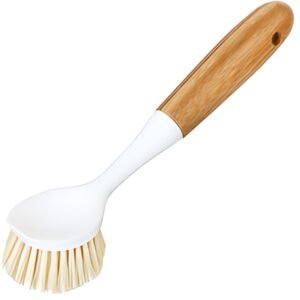 Peggy Perfect Brosse à vaisselle Panda Bamboo, blanc/naturel